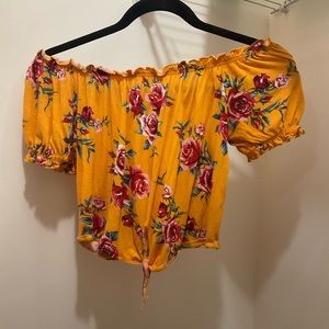 Small Urban Planet Off Shoulder Blouse